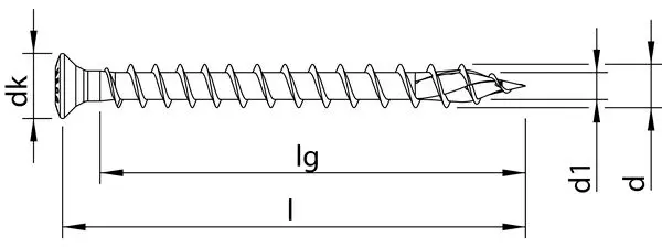 Fassadenschrauben HECO TOPIX-Plus