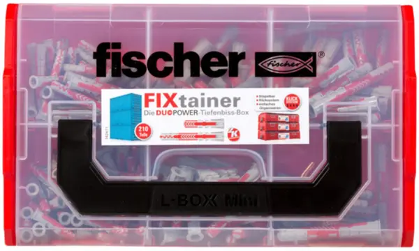 Mehrzweckdübel in Box FISCHER FixTainer - DuoPower