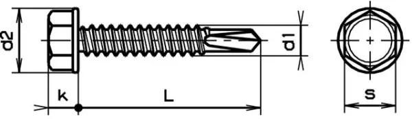 Vis autoperceuses SN