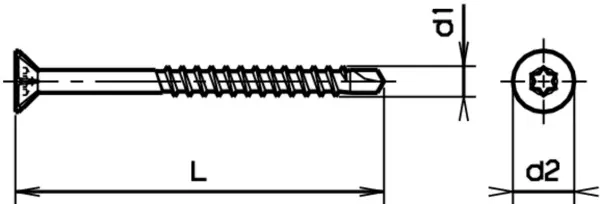 Spanplattenschrauben FERRONORM