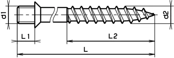 Stockschrauben FERRONORM