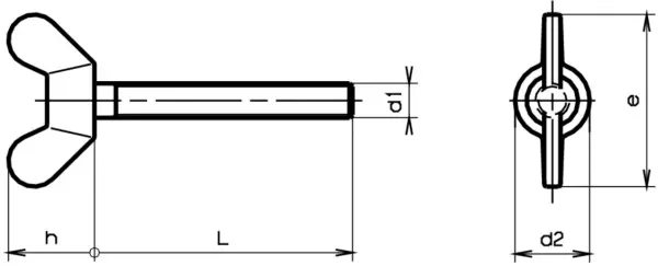 Flügelschrauben 