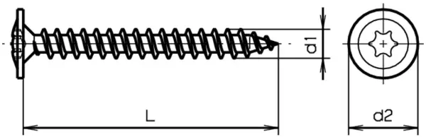 Rückwandschrauben 