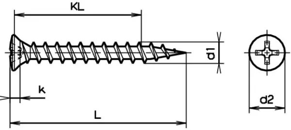 Fensterbeschlag-Schrauben SPT