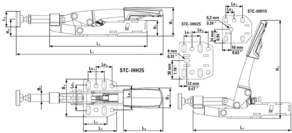 Schubstangenspanner BESSEY STC-IHH