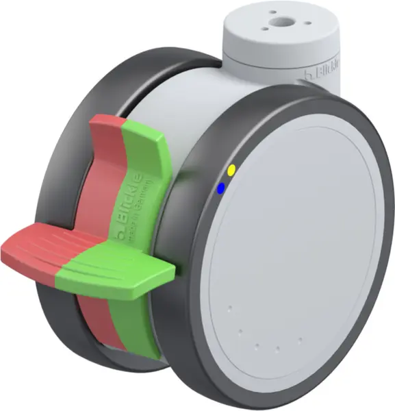 Möbelrollen mit Rückenloch BLICKLE LKDGXH-PATH Rad-Ø 125 mm