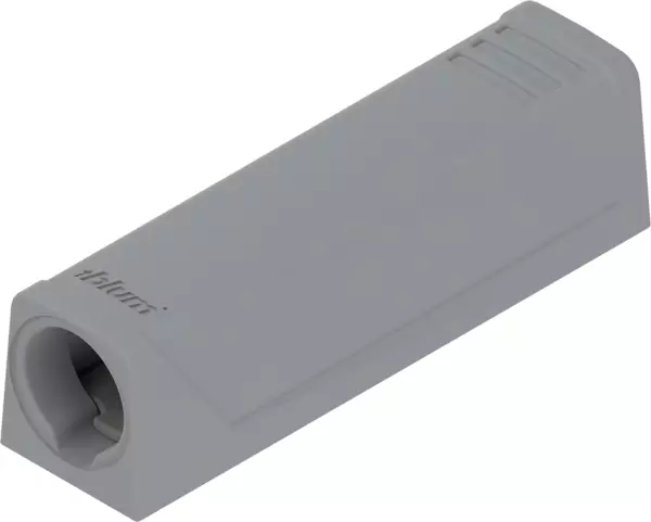 Adapterplatten BLUM Tip-On gerade grau 53 mm Pack 250 Stück 956.1201