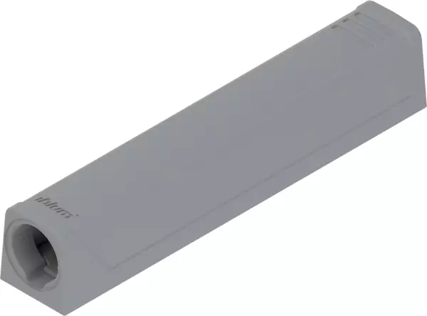 Adapterplatten BLUM Tip-On gerade grau 79 mm Pack 250 Stück 956A1201