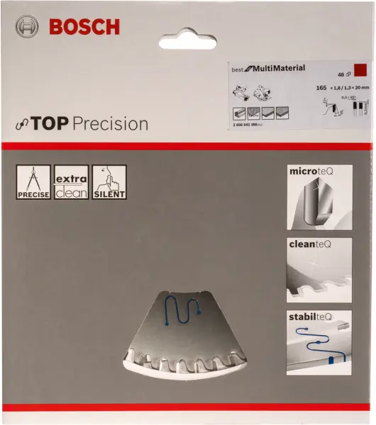 Lames de scies circulaires BOSCH Top Precision Best for Multi