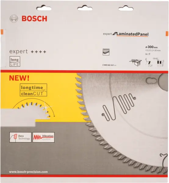 Kreissägeblätter BOSCH Expert for LaminatedPanel