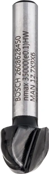 Fraises à gorge HM BOSCH 12.7x40.0 mm