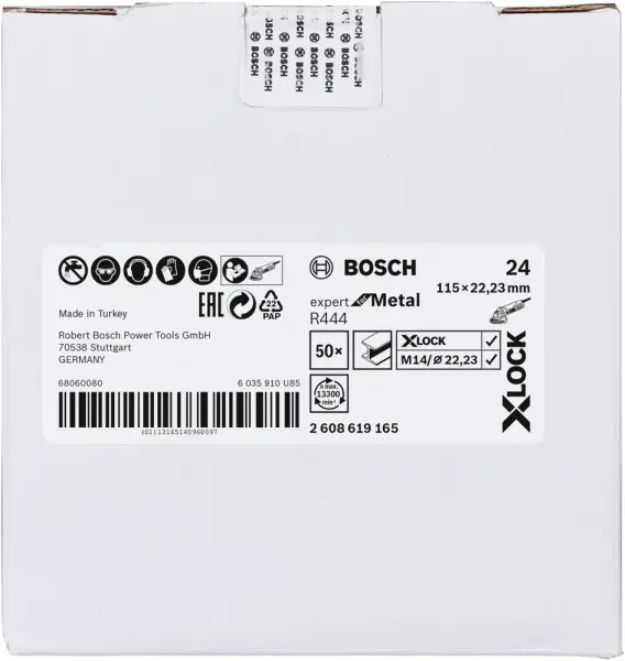 Fiberscheiben BOSCH R444 X-LOCK