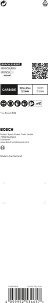 Säbelsägeblätter BOSCH Expert Medium-Thick Tough Metal S 1155 HHM Carbide