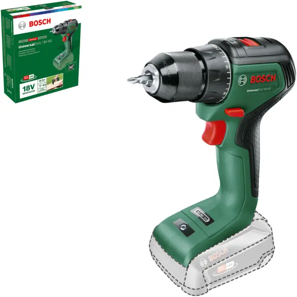 Akku-Bohrschrauber BOSCH UniversalDrill 18V-60