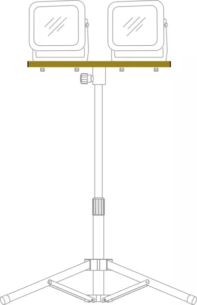 Stativ-Querträger BRENNENSTUHL CB 70