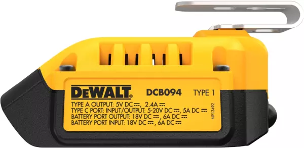 Ladegeräte mit Powerbank-Funktion DEWALT DCB094K