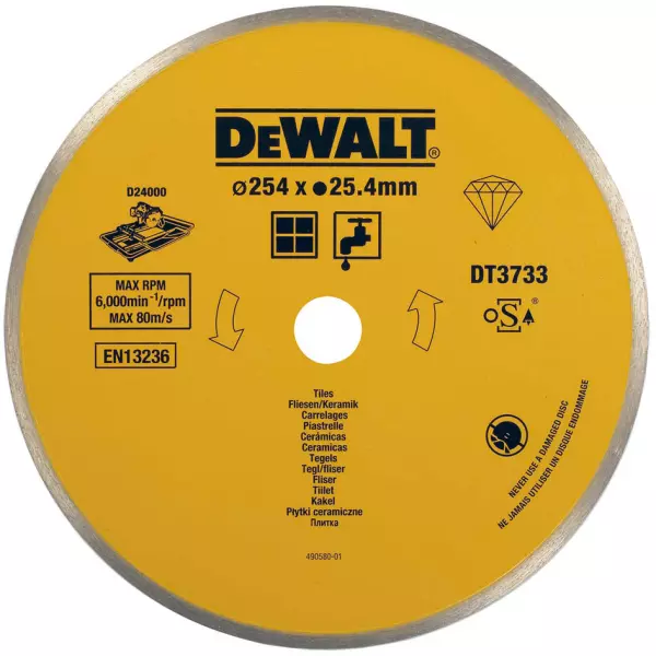 Diamant-Trennscheiben DEWALT DT3733