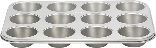 Muffinbleche PATISSE 35x20x2.5 cm silber