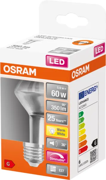 LED-Lampen OSRAM LED SUPERSTAR R63
