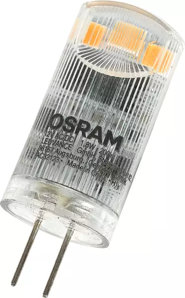 LED-Lampen 1.8 W warmweiss OSRAM LED PIN 12 V 128804.0018