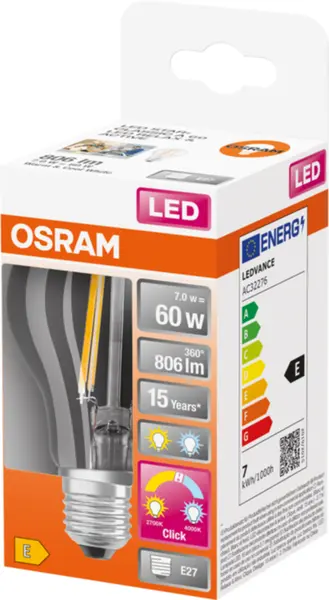 LED-Lampen OSRAM LED RELAX and ACTIVE CLASSIC A