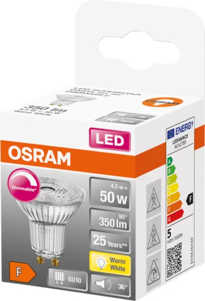 Spot LED OSRAM SUPERSTAR PAR16