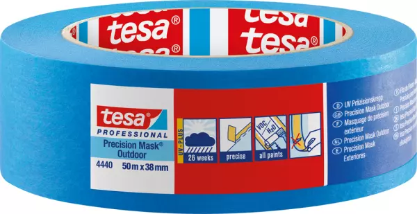 Nastri di copertura TESA 4440 esterno crespato 38 mm x 50 m