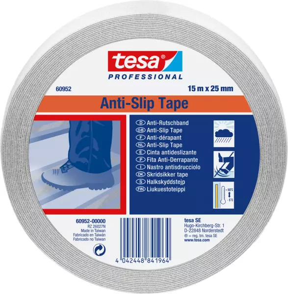 Antirutsch-Streifen TESA transparent 25 mm 60952-00000-00