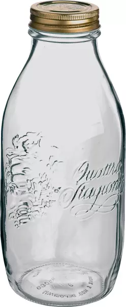 Saftflaschen Glas Inhalt 1 l