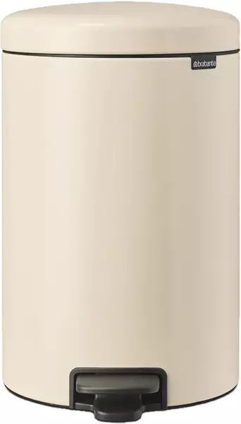 Tret-Abfallbehälter BRABANTIA New Icon soft beige (weiss) 123067.0010