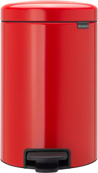 Tret-Abfallbehälter BRABANTIA New Icon passion red 12 l