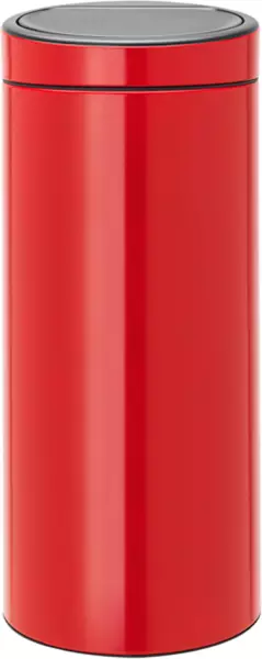 Abfallbehälter BRABANTIA Touch Bin New Icon passion red 30 l