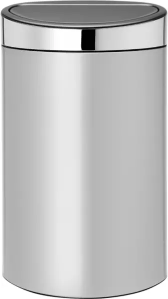 Abfallbehälter metallic grey 40 l 112662.0710