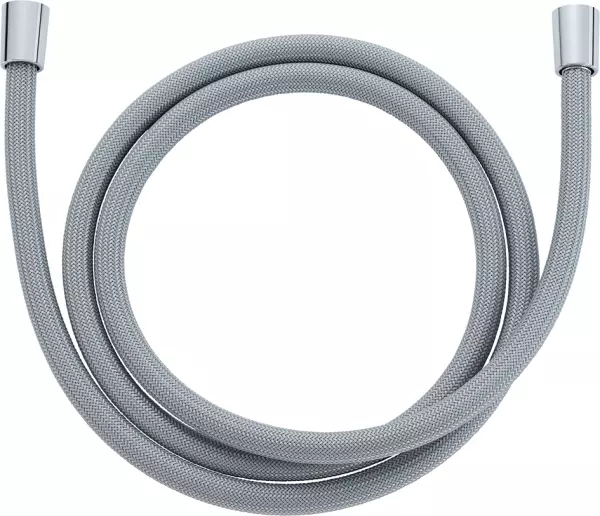 Flexible de douche DIAQUA Zero gris argent longueur 150 cm