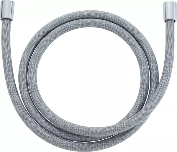 Flexible de douche DIAQUA Zero gris argent longueur 200 cm