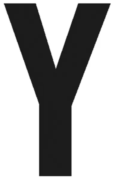 Grossbuchstaben CPC Zeichen Y