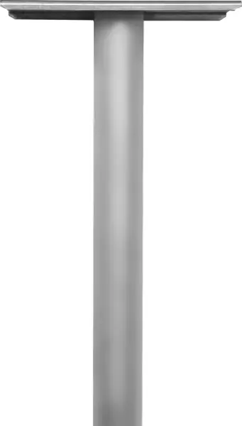 Mittelstützen HUBER Aluminium elox. F1 farblos 1140 mm