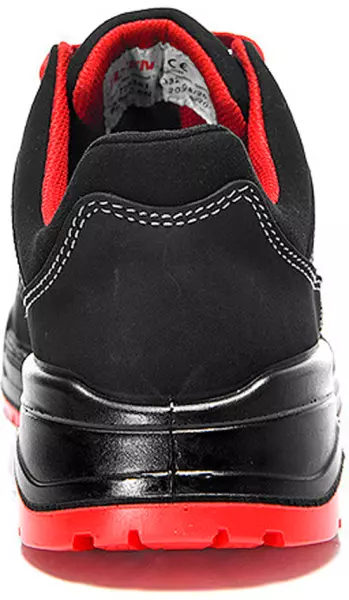 Sicherheitshalbschuhe ELTEN MAVERICK black-red Low S3 SRC ESD