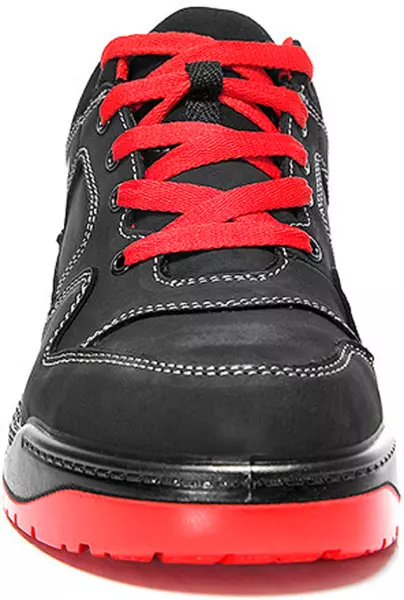 Sicherheitshalbschuhe ELTEN MAVERICK black-red Low S3 SRC ESD