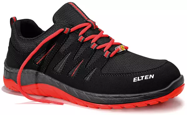 Chaussures basses de sécurité ELTEN MADDOX W black-red Low S3 SRC ESD