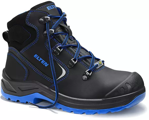 Sicherheitsschuhe halbhoch ELTEN LENA black-blue Mid Lady S3 SRC ESD