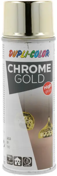 Chrom-Goldlook-Sprays DUPLI-COLOR Chrome Gold