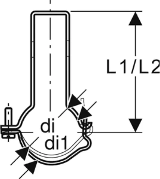 Rohrschellen GEBERIT PluviaFix