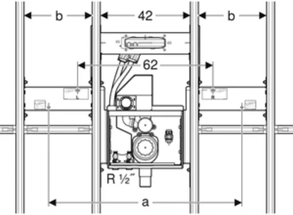 Waschtisch-Sets GEBERIT GIS