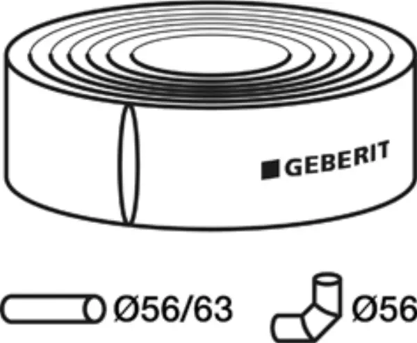 Dämmschläuche GEBERIT PE