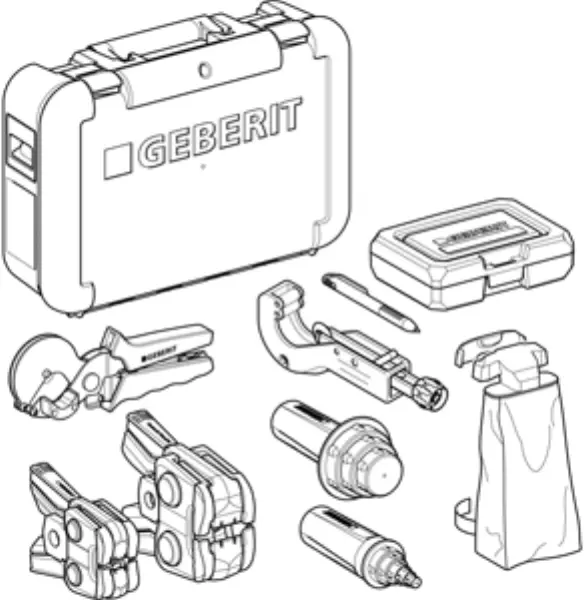 Pressbacken-Sets GEBERIT FlowFit