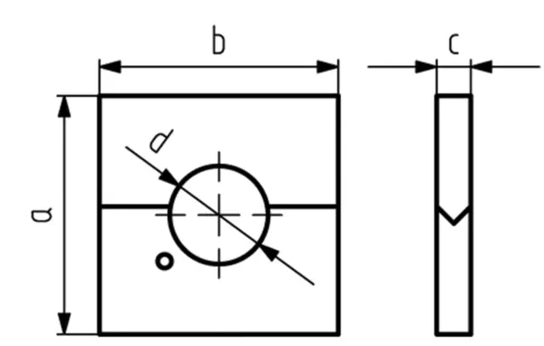 Montageplatten zu Typ 2010 +GF+ GEBEF 2010