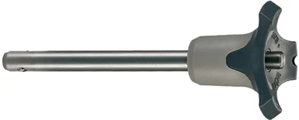 Kugelsperrbolzen HALDER d1: 12 mm l1: 45 mm grau