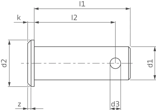 Boulon à goupille fendue++ 