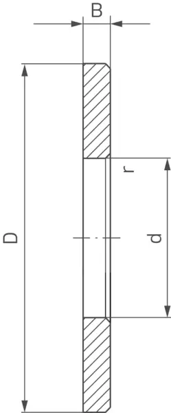 Wellenscheiben INA WS811/WS812